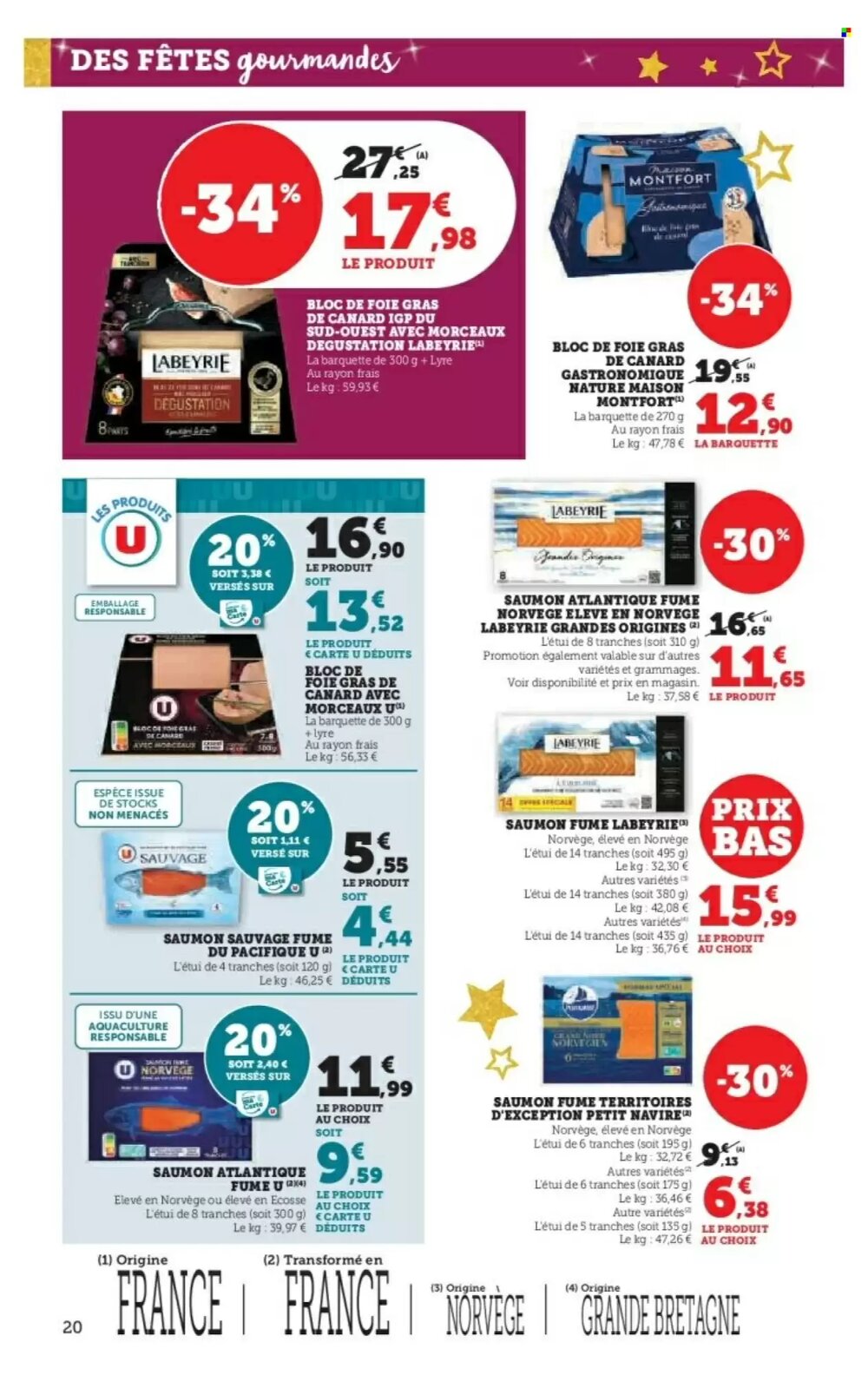 Prospectus promotionnel Super U valable à partir du 09/12/2025 - Page 20.