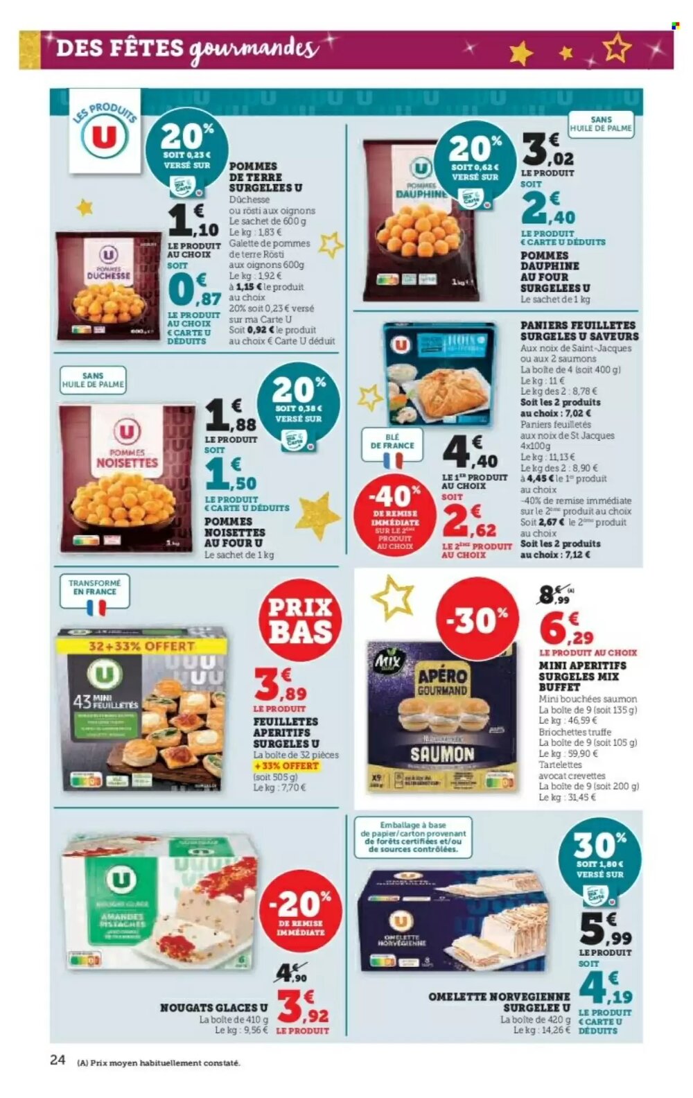 Prospectus promotionnel Super U valable à partir du 09/12/2025 - Page 24.