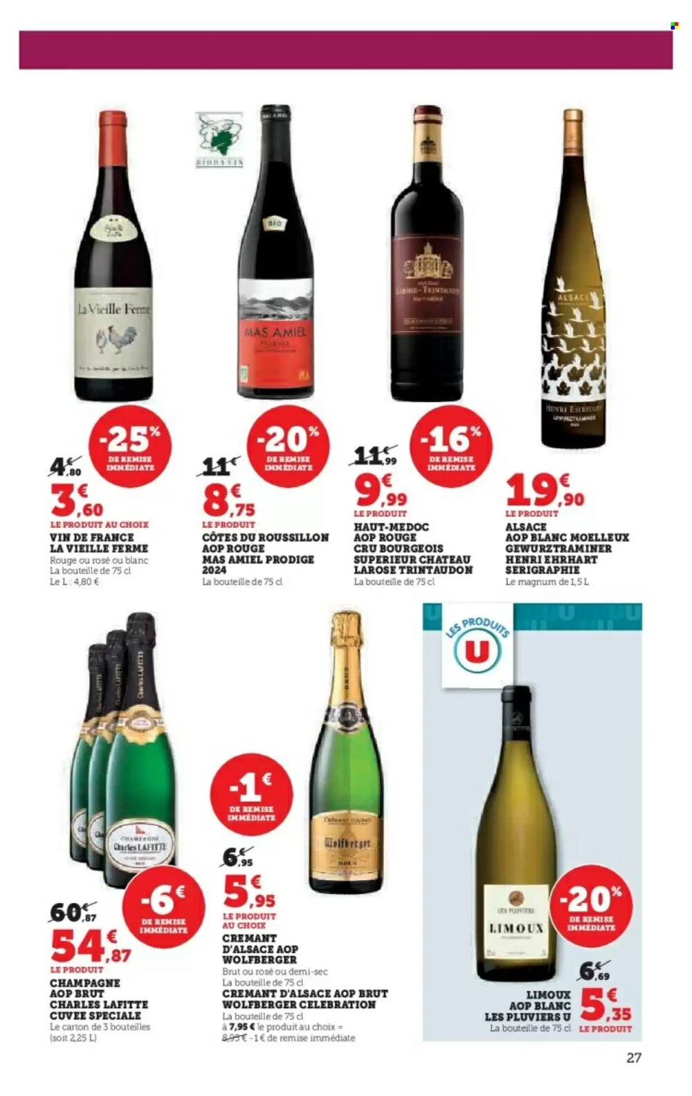 Prospectus promotionnel Super U valable à partir du 09/12/2025 - Page 27.