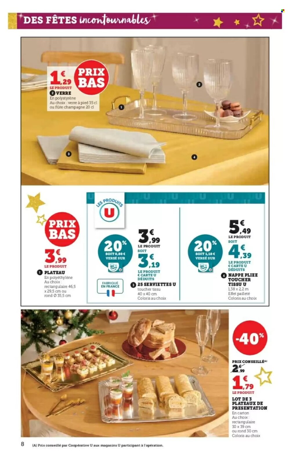 Prospectus promotionnel Super U valable à partir du 09/12/2025 - Page 8.