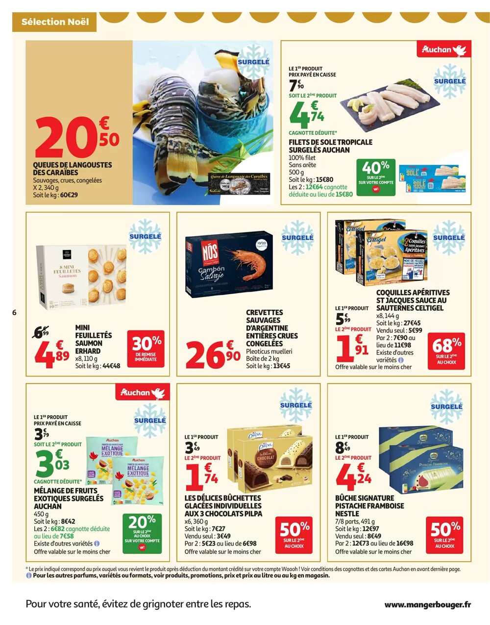 Prospectus promotionnel Auchan valable à partir du 09/12/2025 - Page 6.