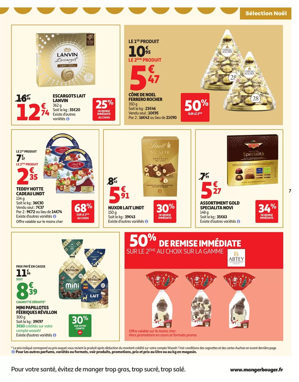 Prospectus promotionnel Auchan valable à partir du 09/12/2025 - Page 7.