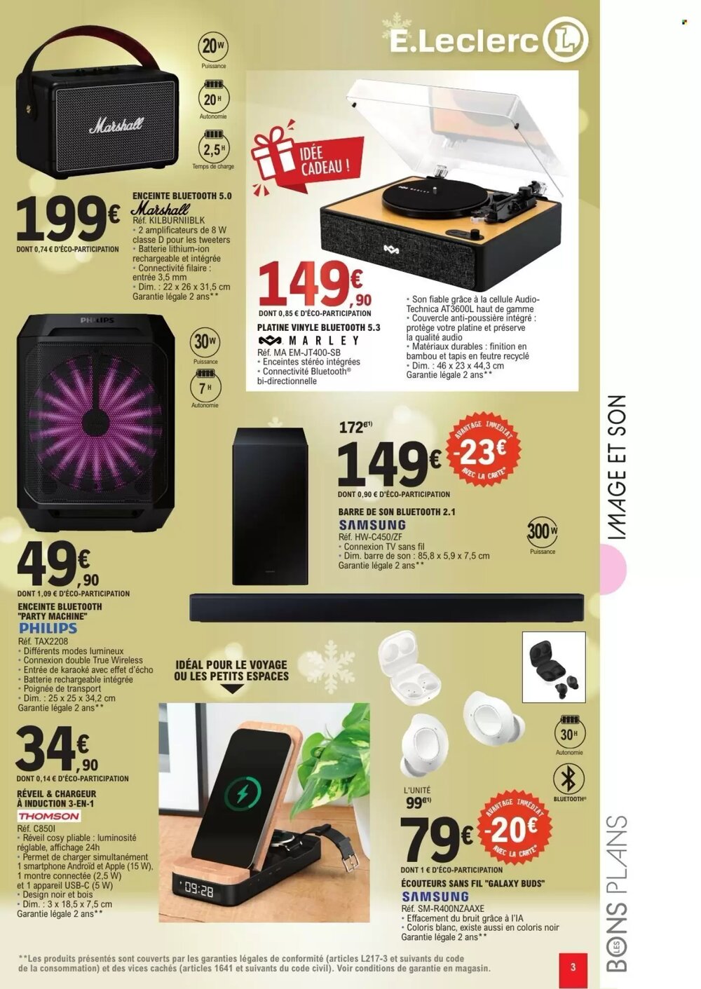 Prospectus promotionnel E.Leclerc valable à partir du 09/12/2025 - Page 3.