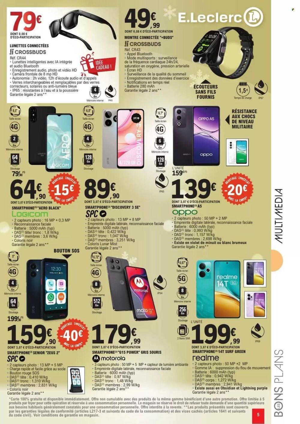 Prospectus promotionnel E.Leclerc valable à partir du 09/12/2025 - Page 5.