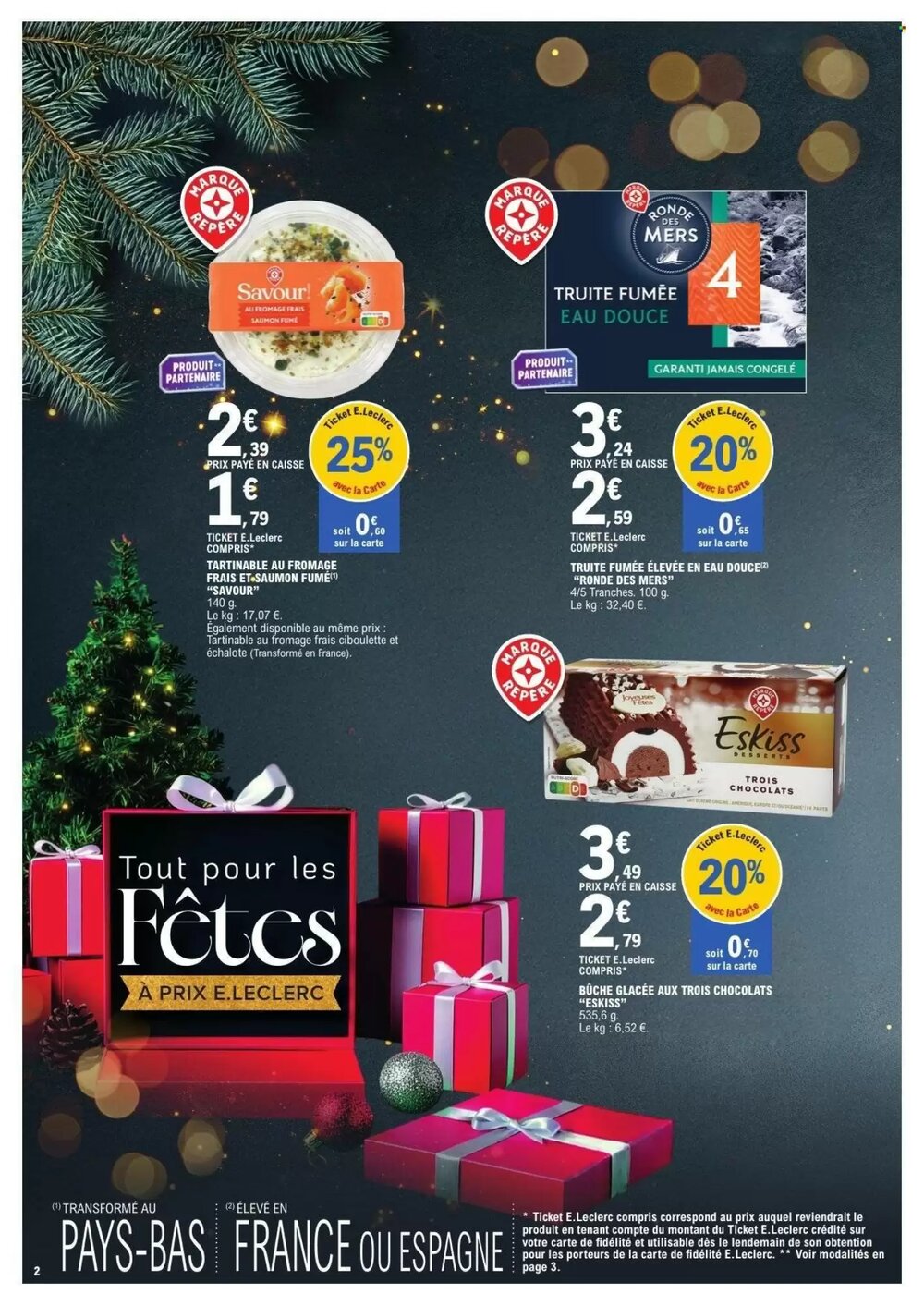 Prospectus promotionnel E.Leclerc valable à partir du 09/12/2025 - Page 2.