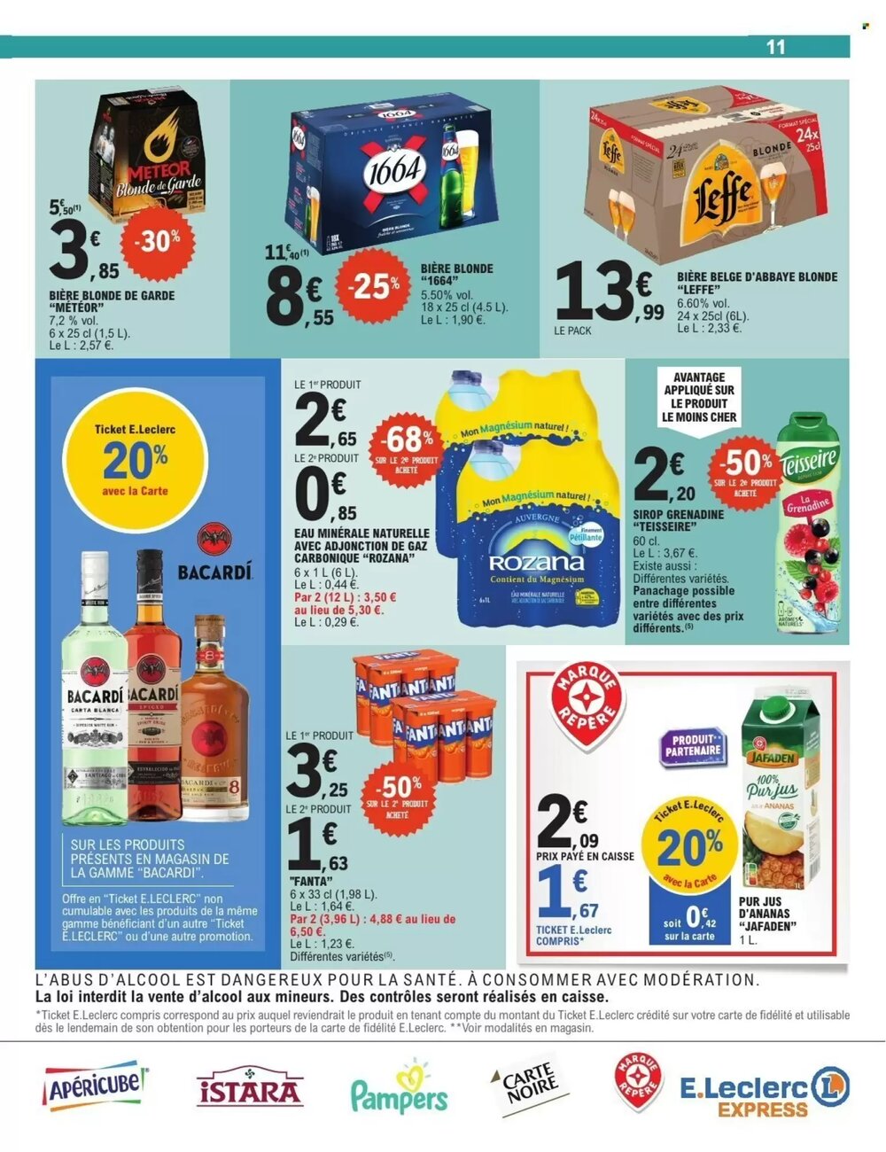 Prospectus promotionnel E.Leclerc Express valable à partir du 09/12/2025 - Page 11.