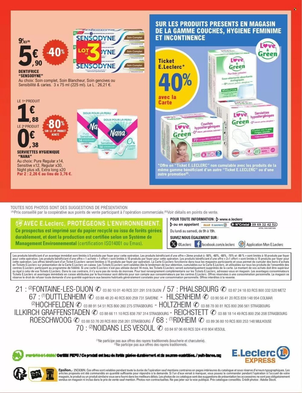 Prospectus promotionnel E.Leclerc Express valable à partir du 09/12/2025 - Page 12.