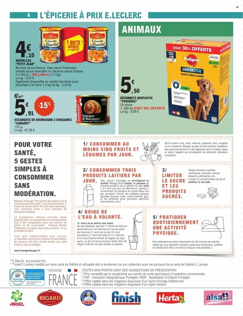 Prospectus promotionnel E.Leclerc Express valable à partir du 09/12/2025 - Page 4.