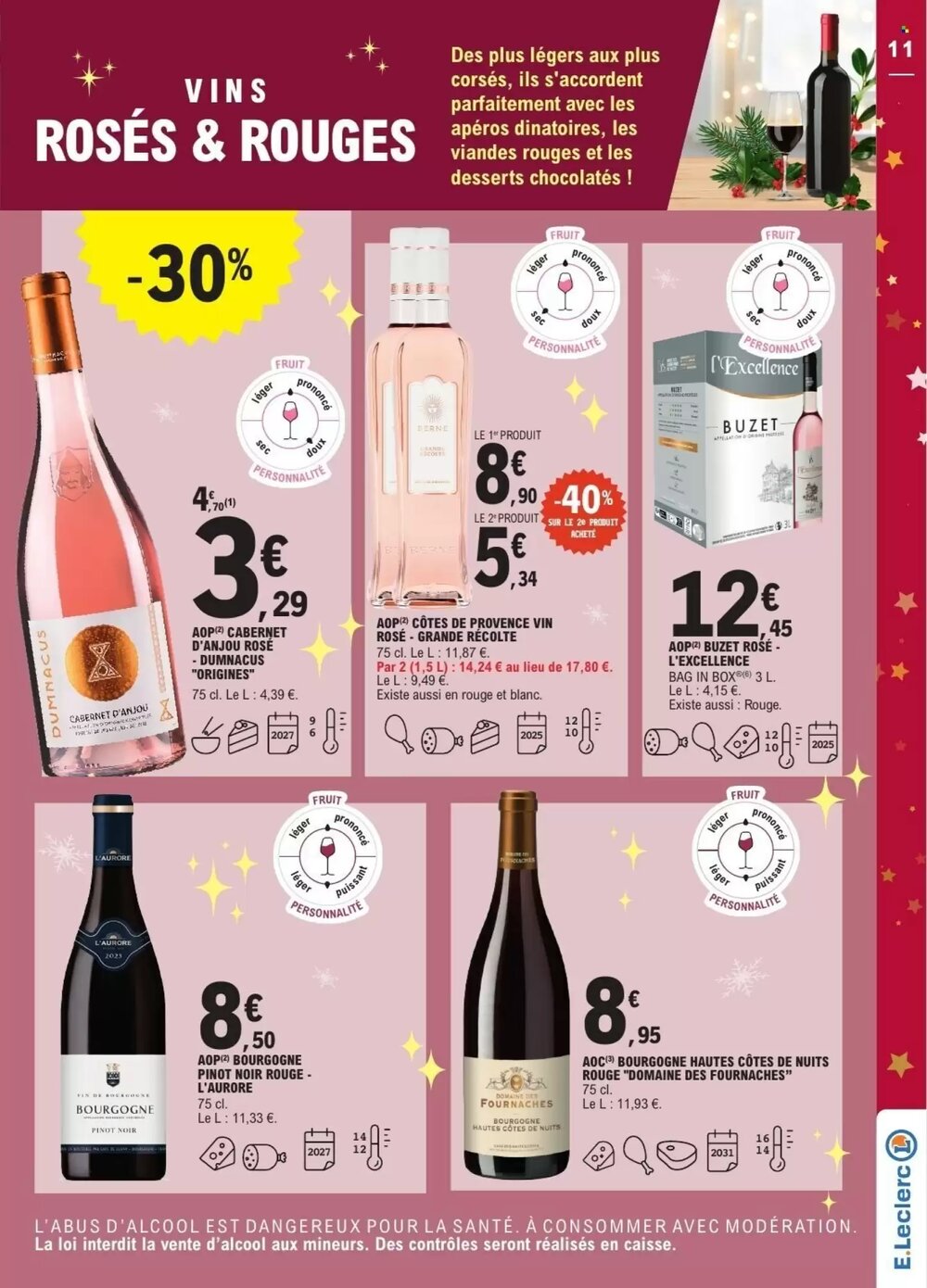 Prospectus promotionnel E.Leclerc valable à partir du 09/12/2025 - Page 11.