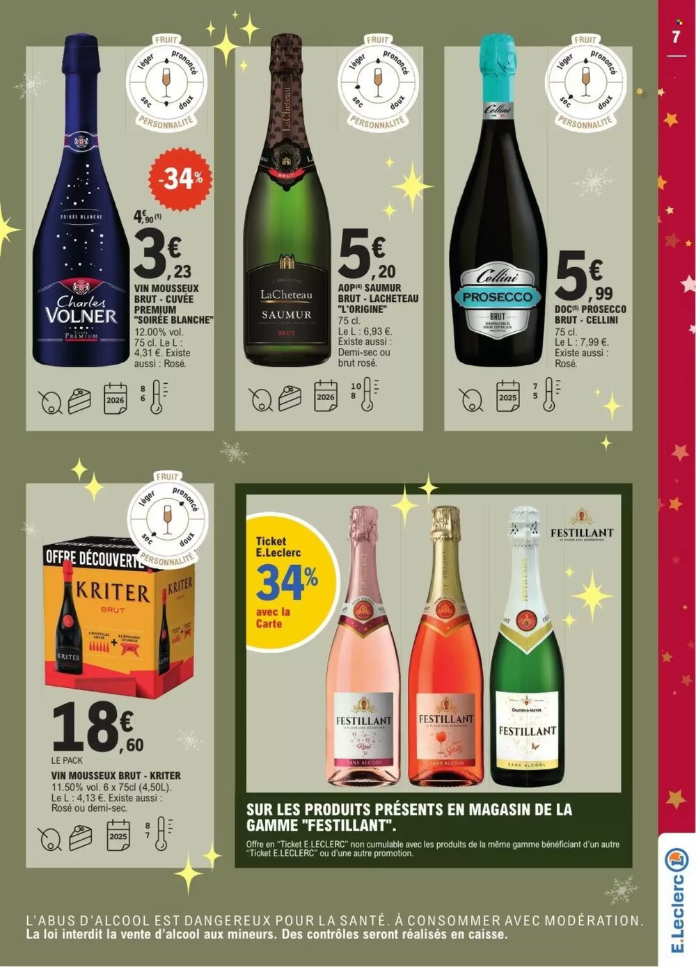 Prospectus promotionnel E.Leclerc valable à partir du 09/12/2025 - Page 7.