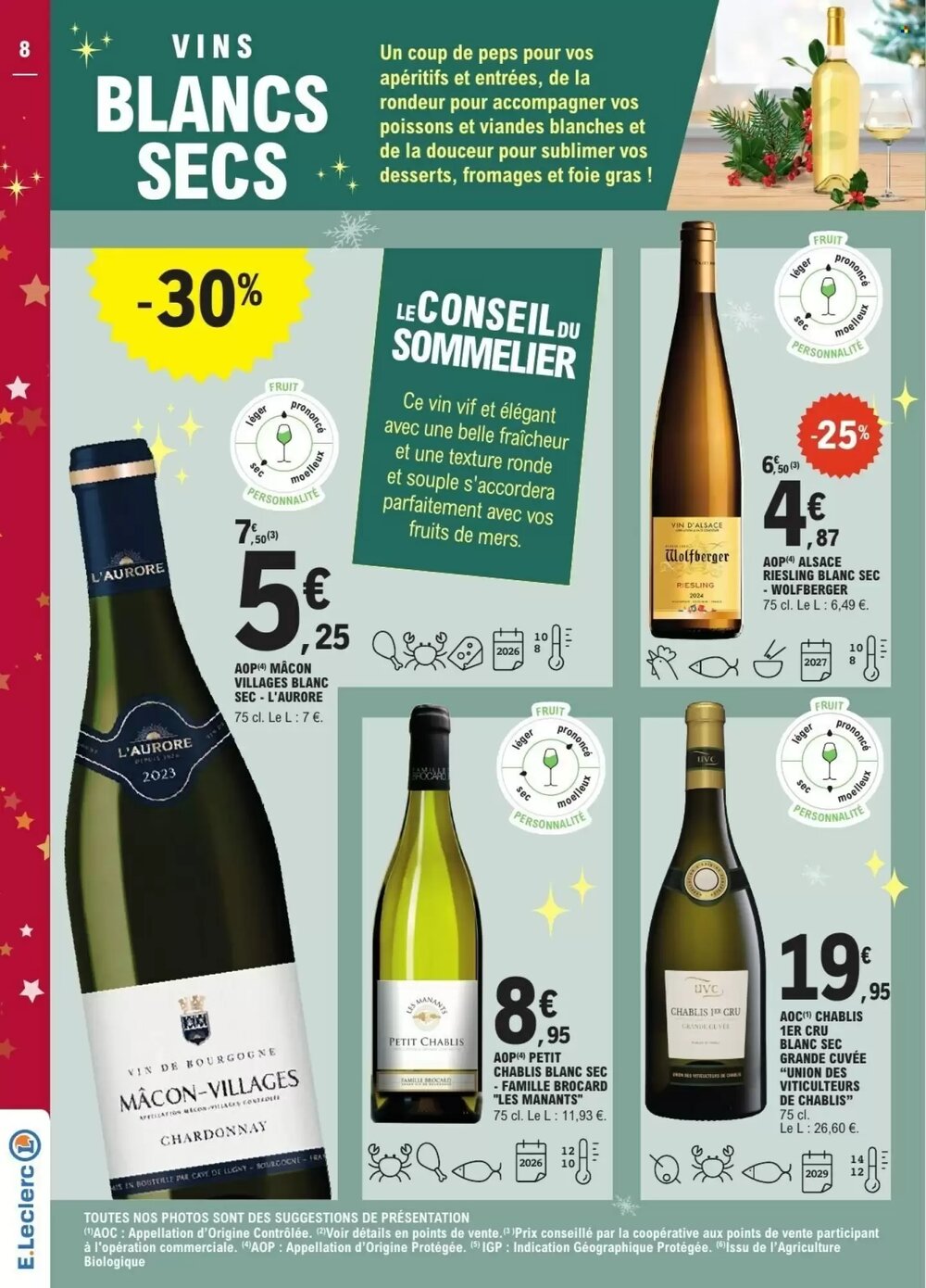 Prospectus promotionnel E.Leclerc valable à partir du 09/12/2025 - Page 8.