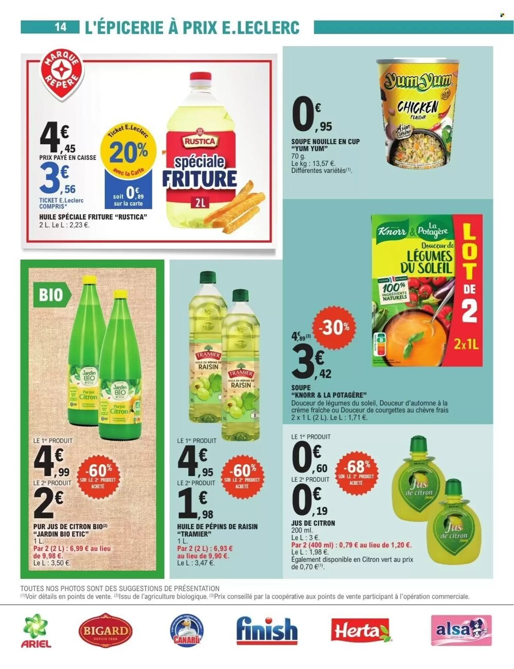 Prospectus promotionnel E.Leclerc valable à partir du 09/12/2025 - Page 14.
