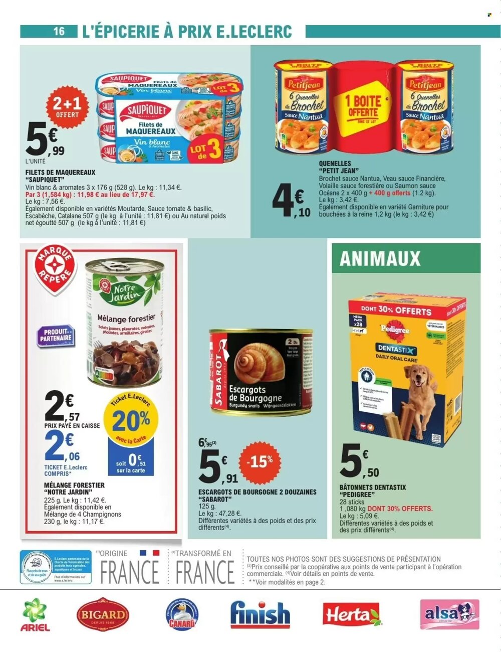 Prospectus promotionnel E.Leclerc valable à partir du 09/12/2025 - Page 16.