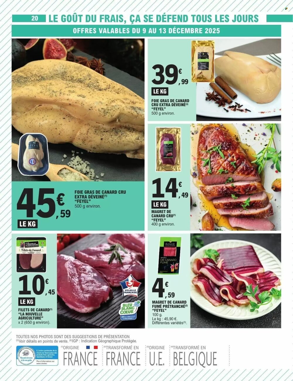 Prospectus promotionnel E.Leclerc valable à partir du 09/12/2025 - Page 20.
