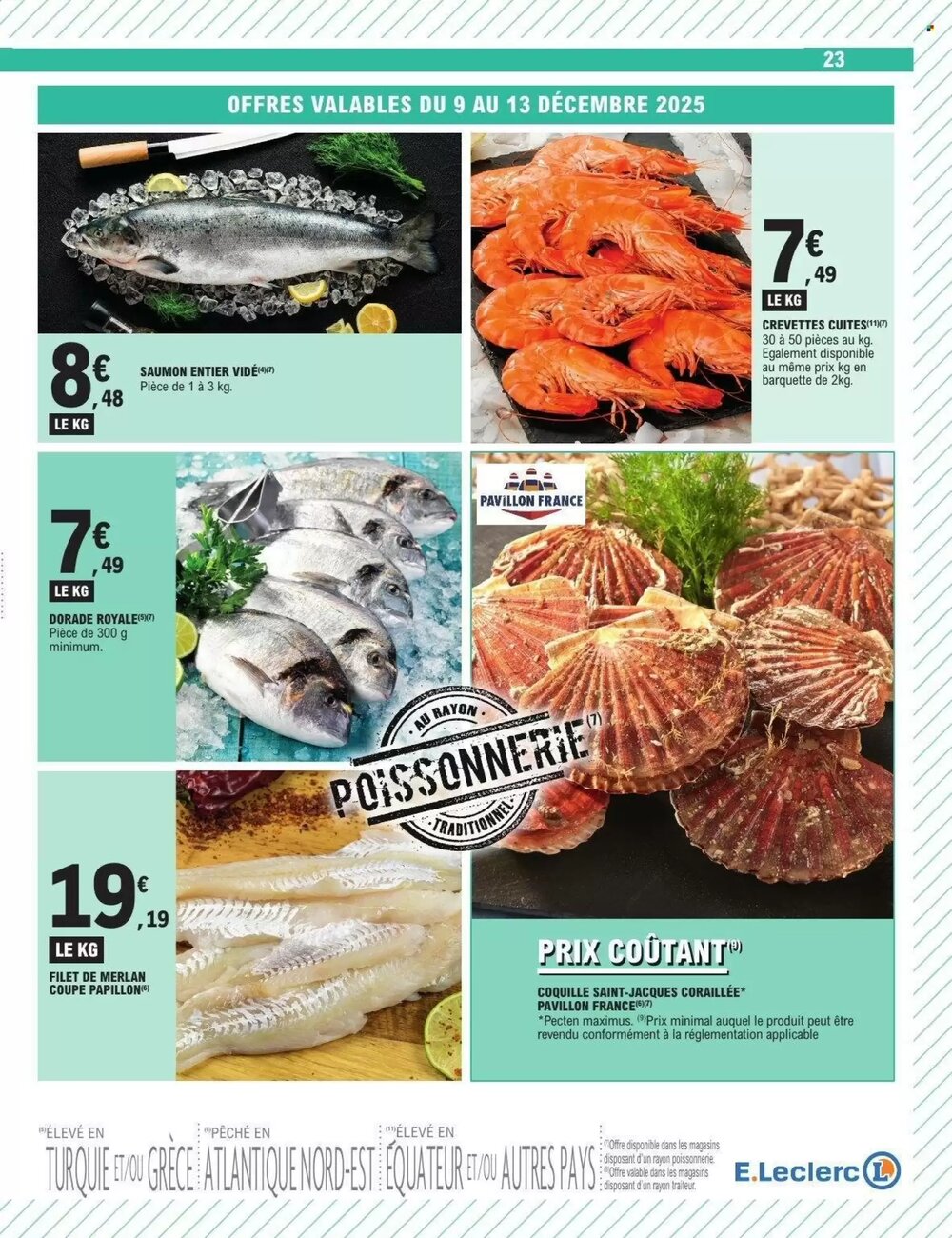Prospectus promotionnel E.Leclerc valable à partir du 09/12/2025 - Page 23.