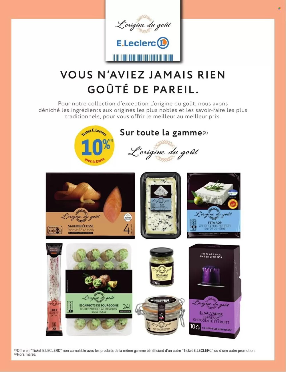 Prospectus promotionnel E.Leclerc valable à partir du 09/12/2025 - Page 4.