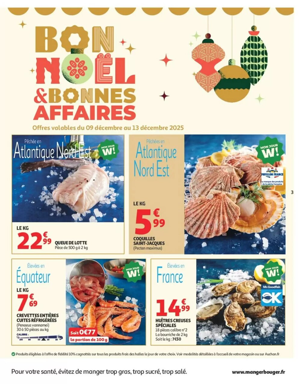 Prospectus promotionnel Auchan valable à partir du 09/12/2025 - Page 3.