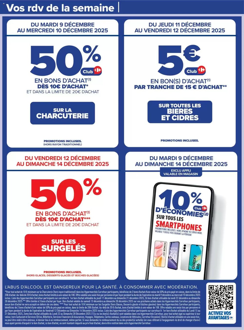 Prospectus promotionnel Carrefour valable à partir du 09/12/2025 - Page 3.