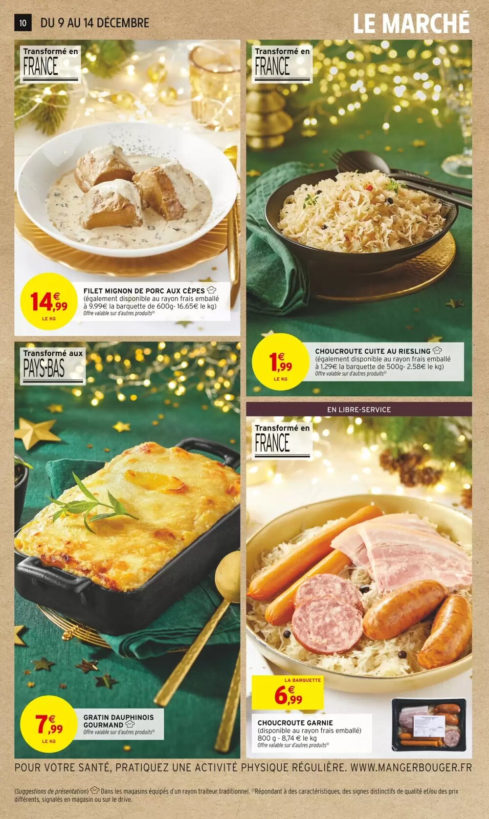 Prospectus promotionnel Intermarché valable à partir du 09/12/2025 - Page 10.