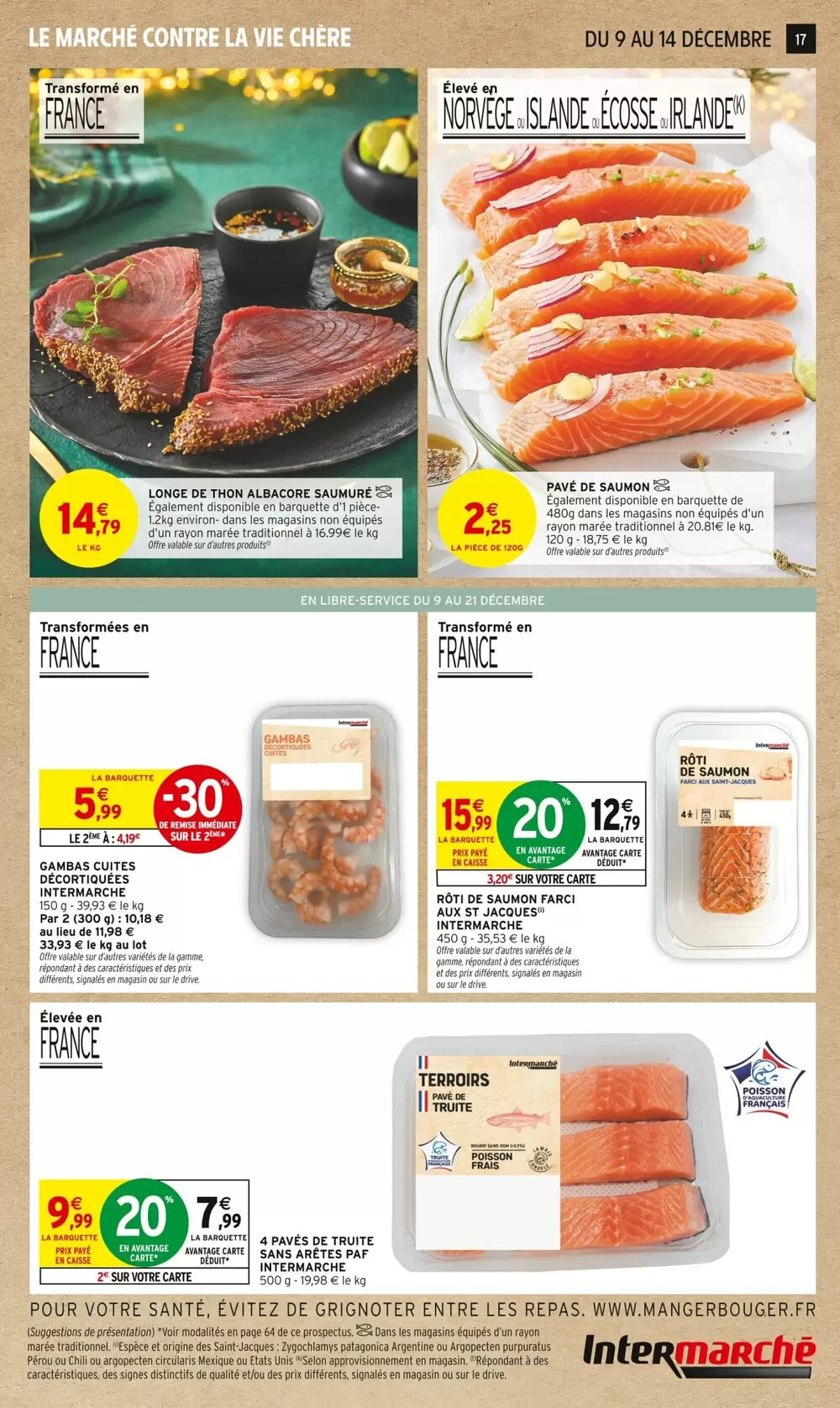 Prospectus promotionnel Intermarché valable à partir du 09/12/2025 - Page 17.