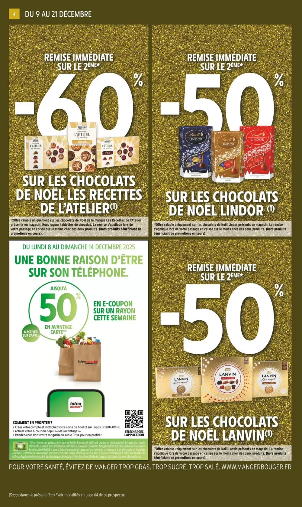 Prospectus promotionnel Intermarché valable à partir du 09/12/2025 - Page 4.