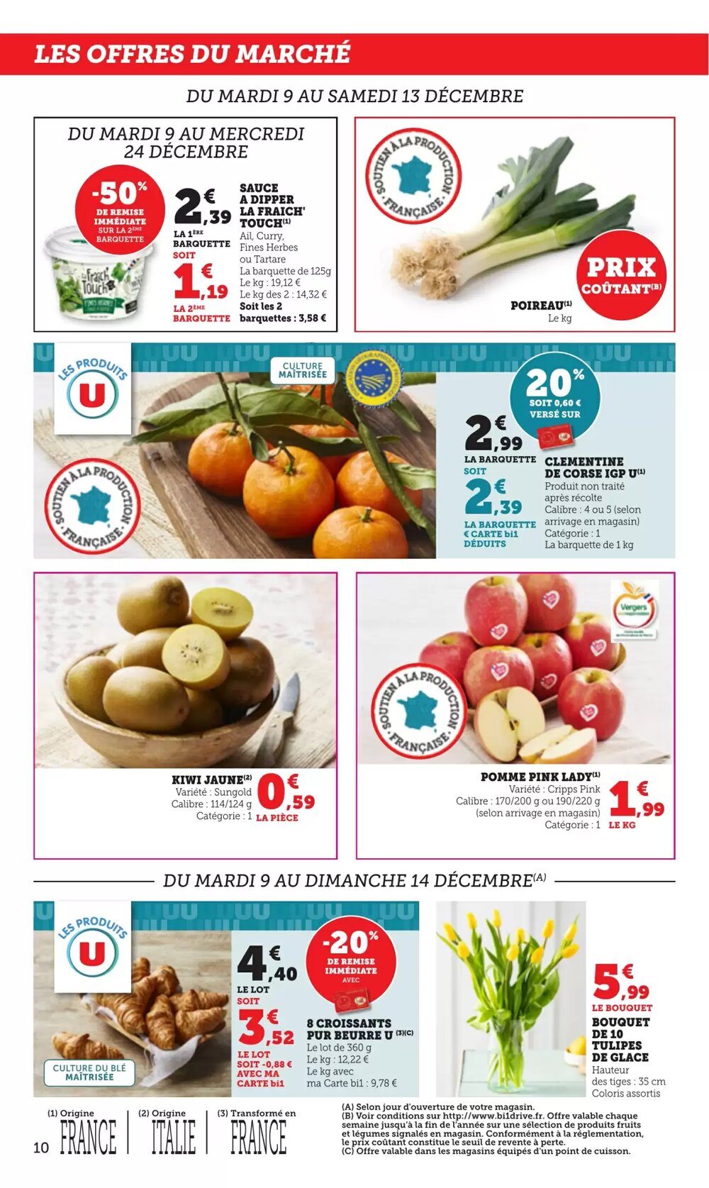 Prospectus promotionnel Bi1 valable à partir du 09/12/2025 - Page 10.