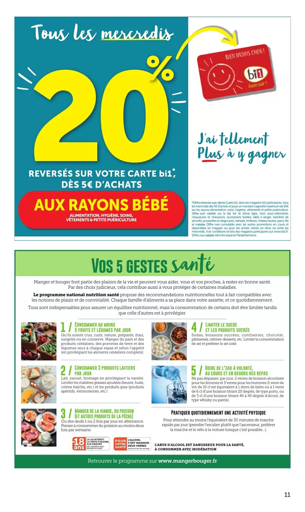 Prospectus promotionnel Bi1 valable à partir du 09/12/2025 - Page 11.