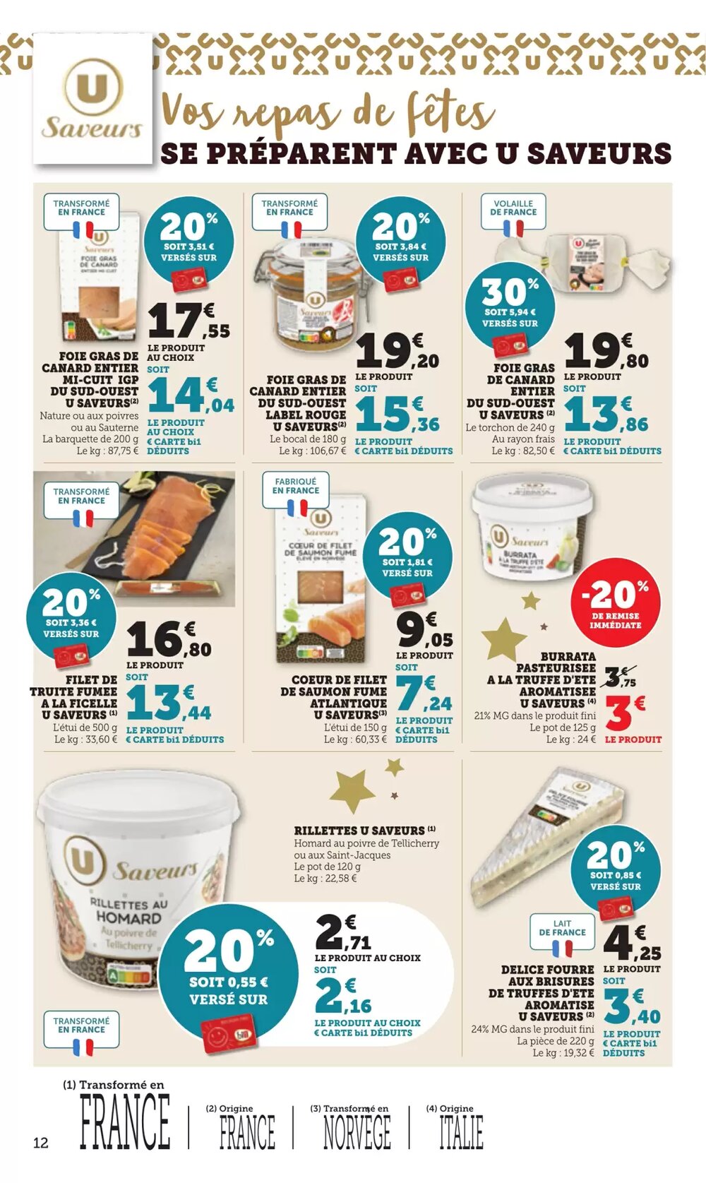 Prospectus promotionnel Bi1 valable à partir du 09/12/2025 - Page 12.