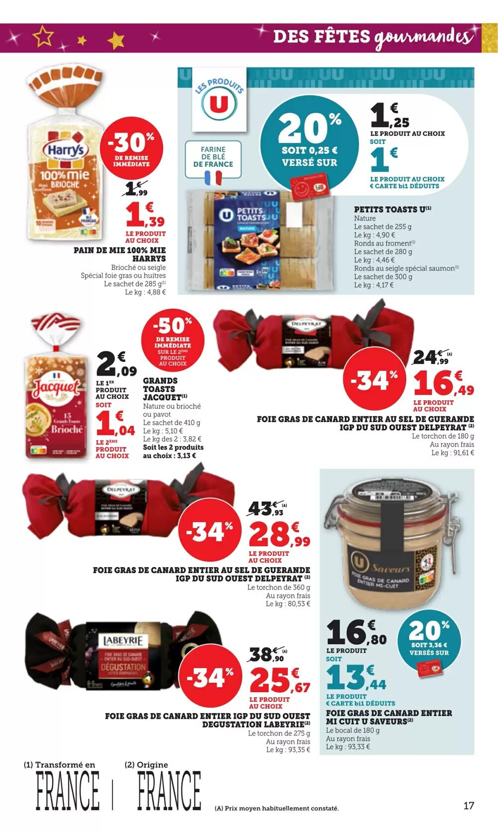 Prospectus promotionnel Bi1 valable à partir du 09/12/2025 - Page 17.