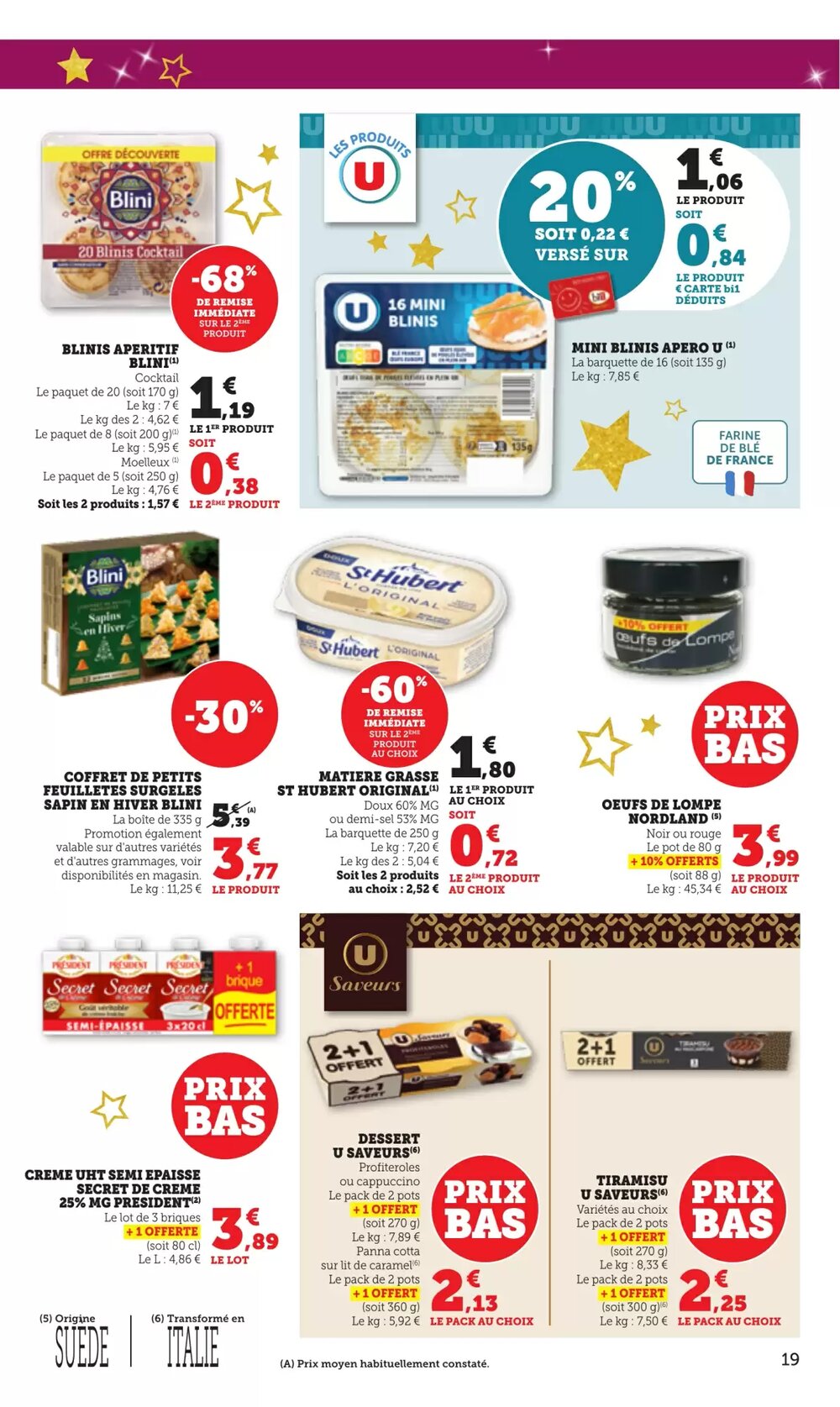 Prospectus promotionnel Bi1 valable à partir du 09/12/2025 - Page 19.