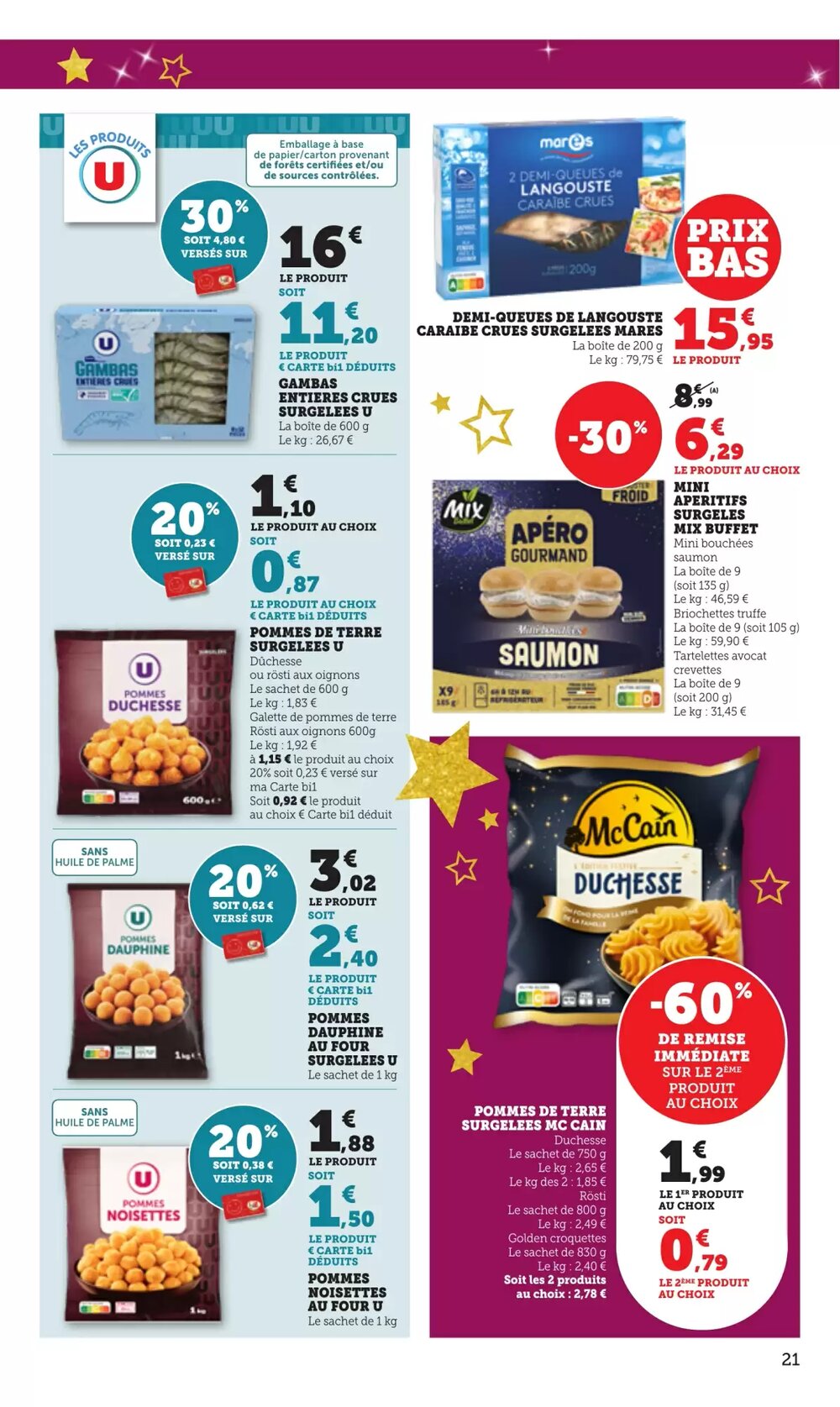 Prospectus promotionnel Bi1 valable à partir du 09/12/2025 - Page 21.