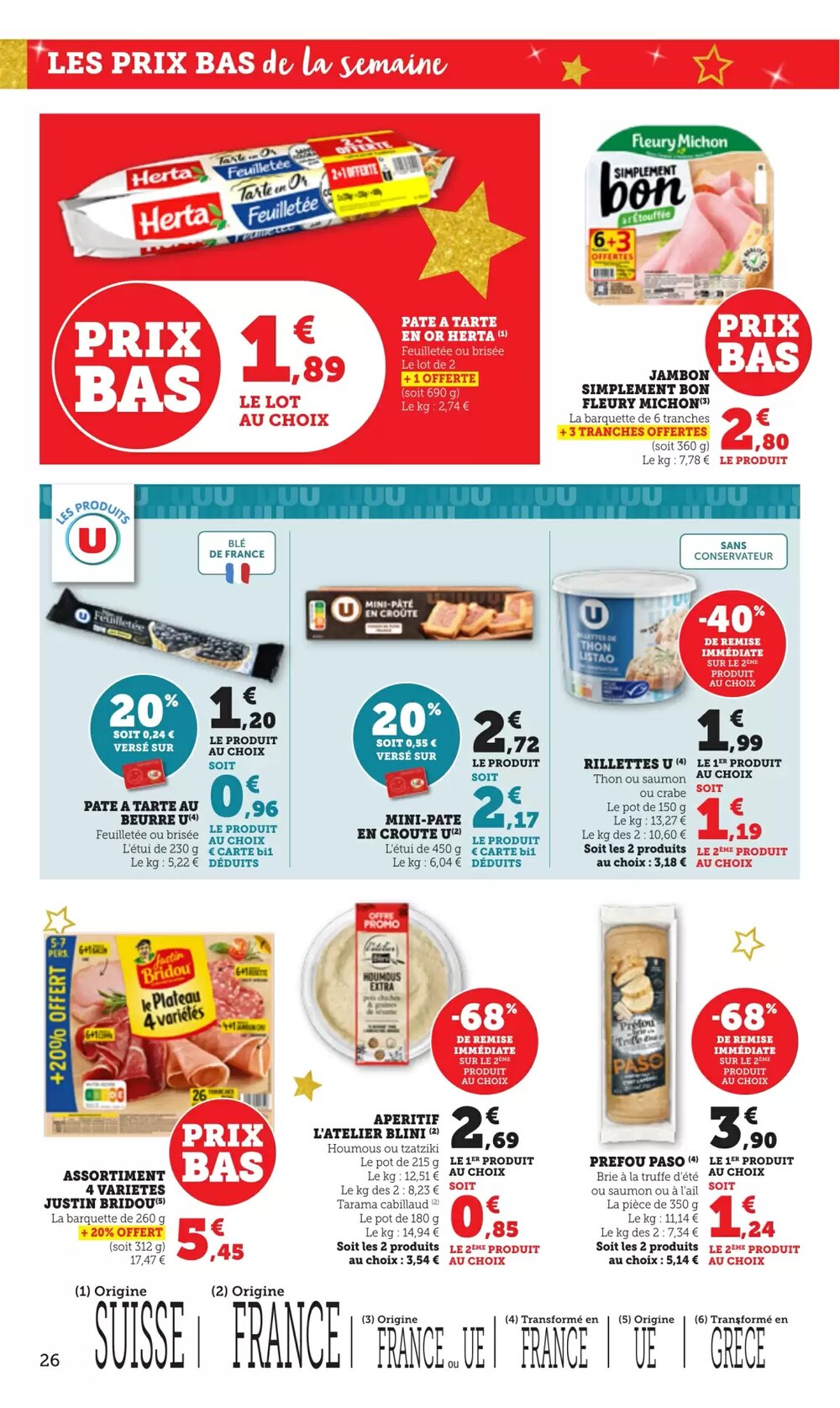 Prospectus promotionnel Bi1 valable à partir du 09/12/2025 - Page 26.