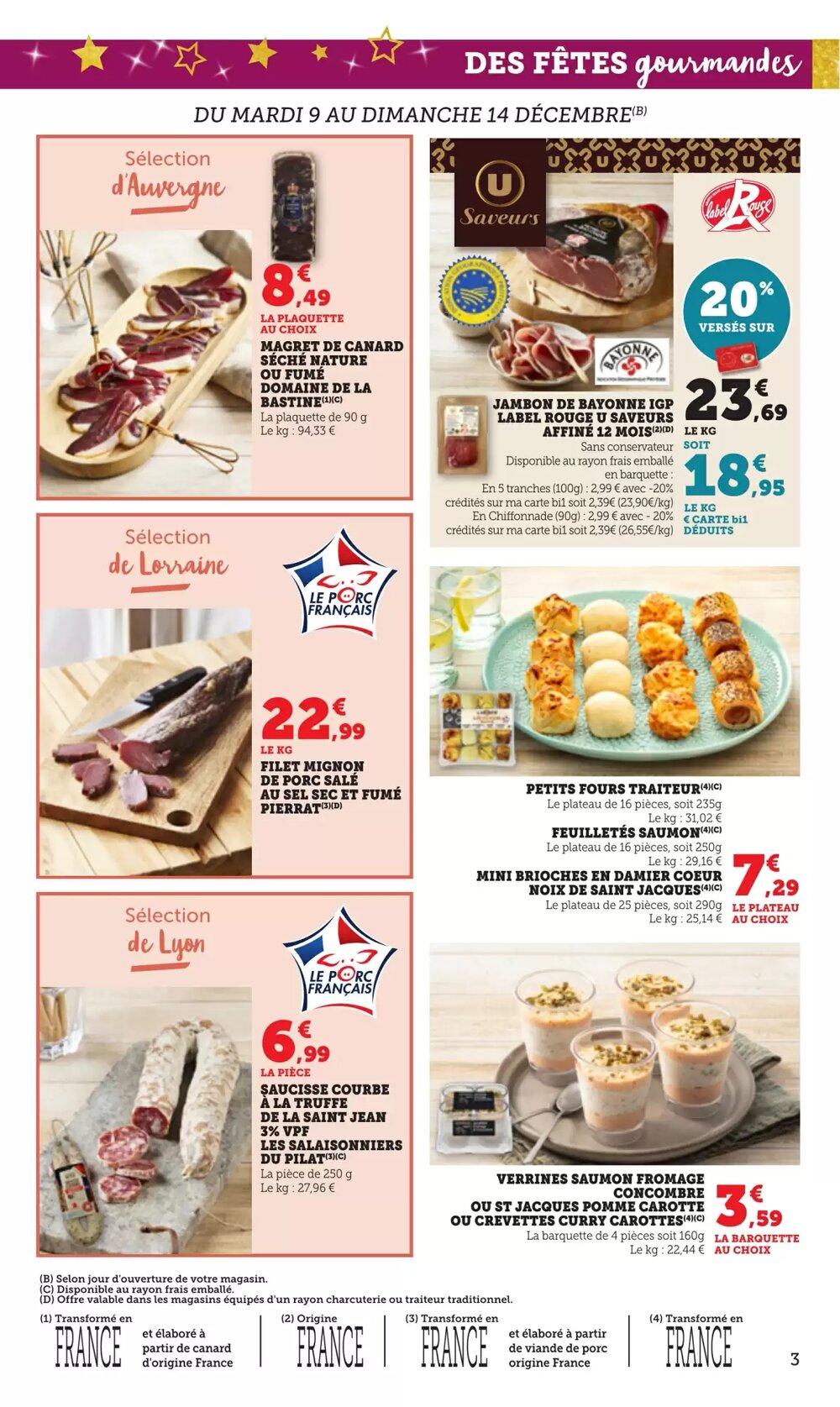 Prospectus promotionnel Bi1 valable à partir du 09/12/2025 - Page 3.