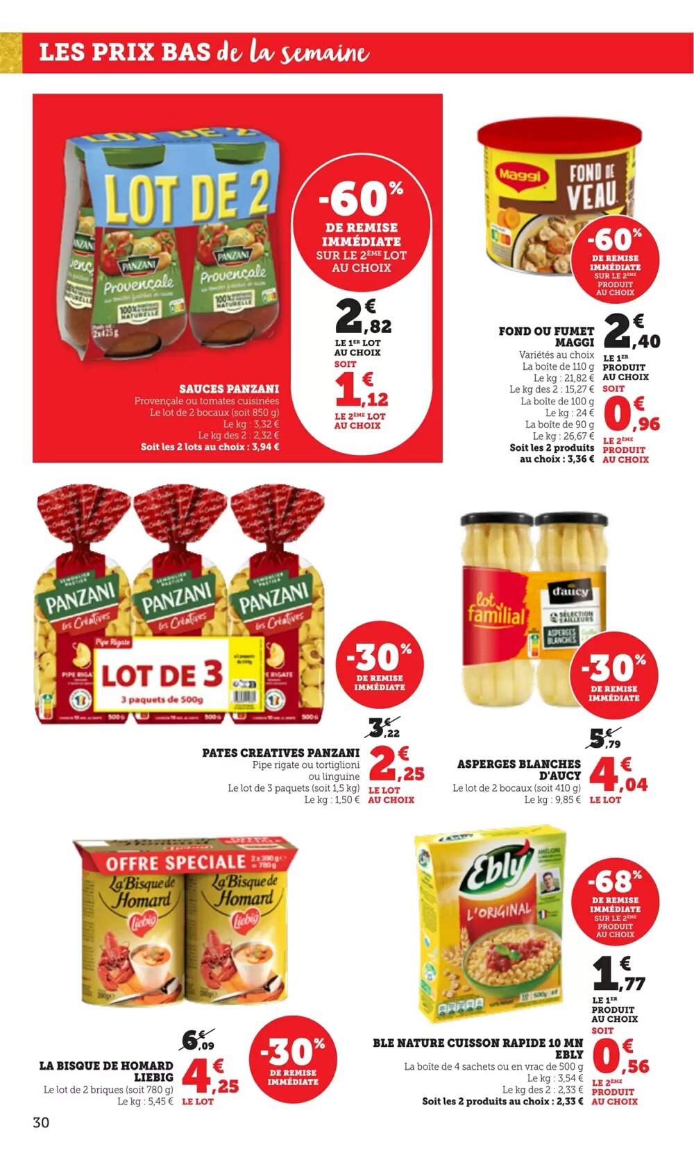 Prospectus promotionnel Bi1 valable à partir du 09/12/2025 - Page 30.