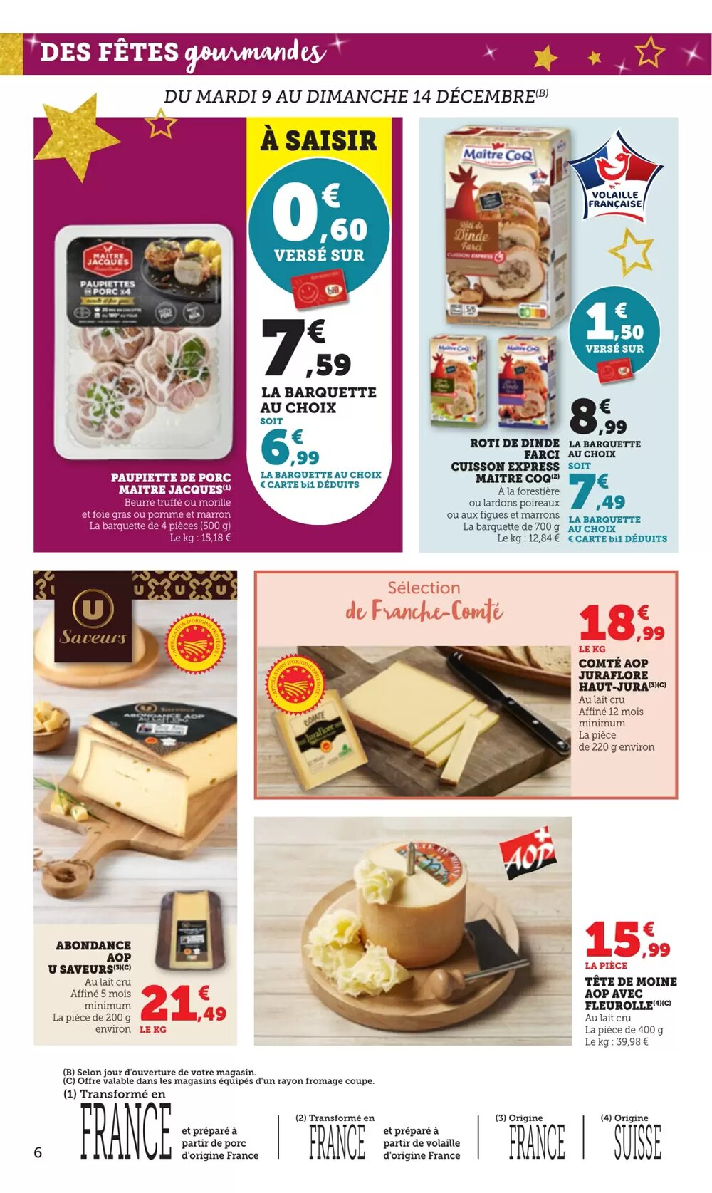 Prospectus promotionnel Bi1 valable à partir du 09/12/2025 - Page 6.