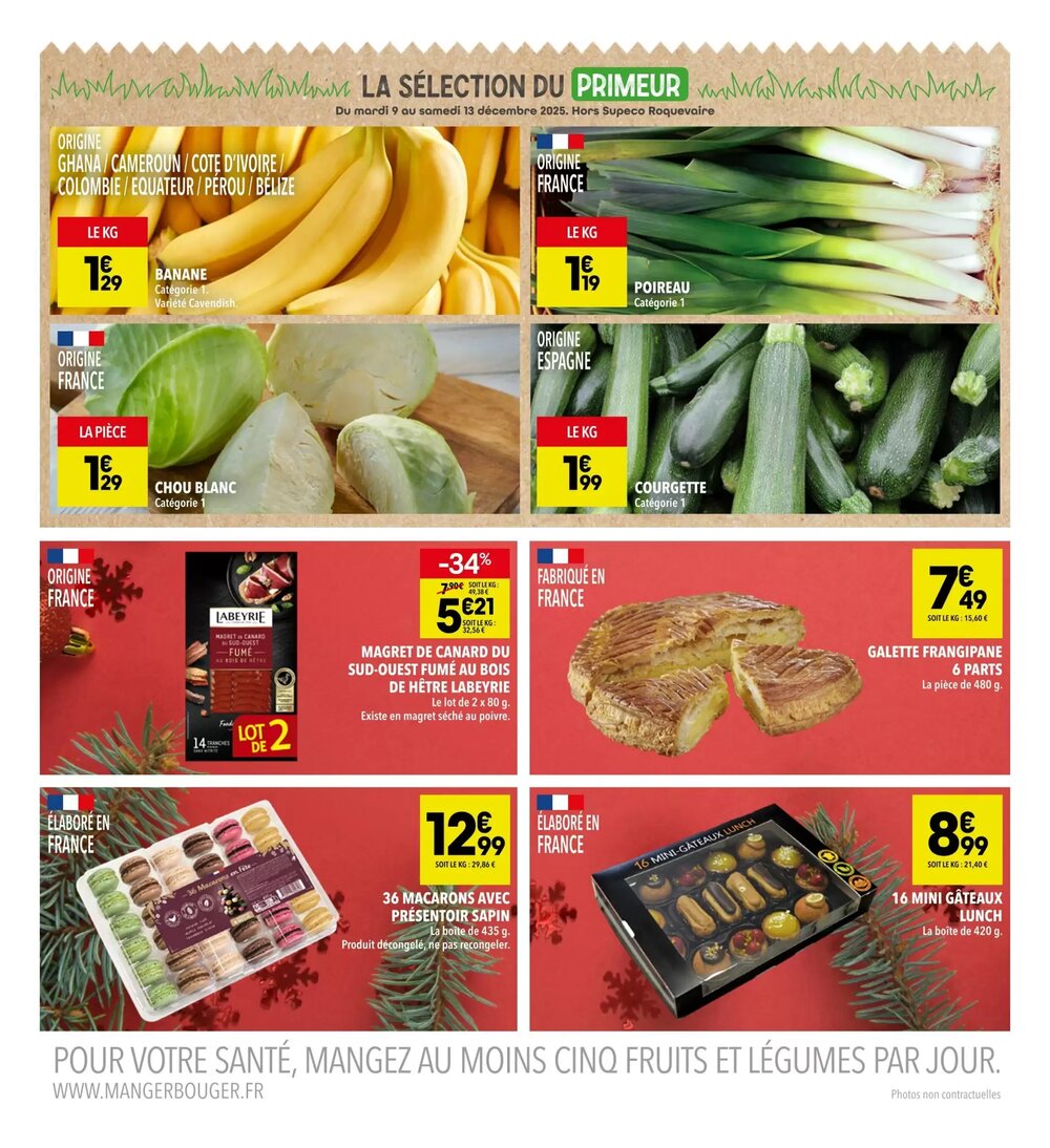 Prospectus promotionnel Supeco valable à partir du 09/12/2025 - Page 2.