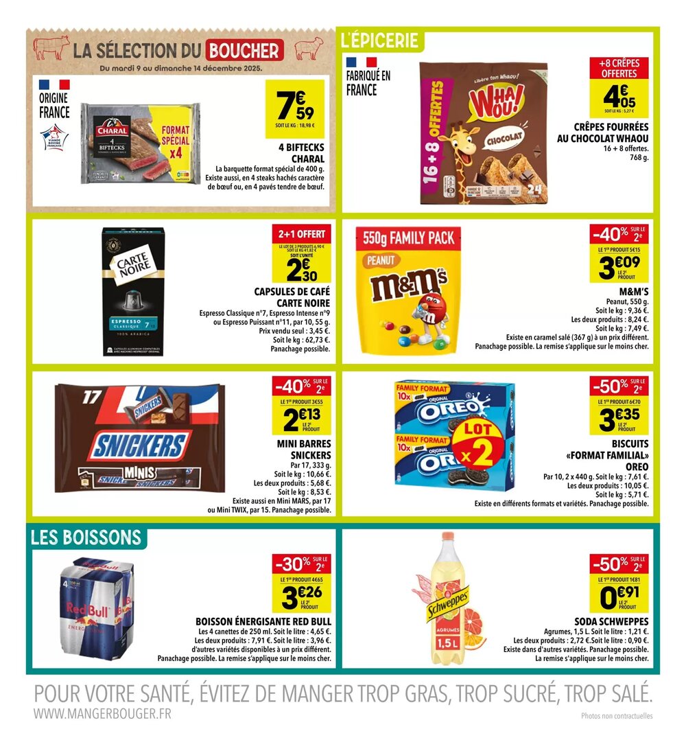 Prospectus promotionnel Supeco valable à partir du 09/12/2025 - Page 7.