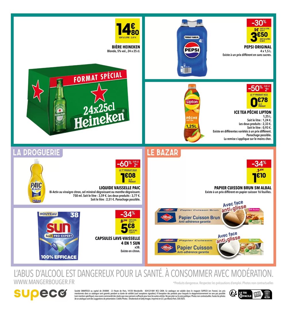 Prospectus promotionnel Supeco valable à partir du 09/12/2025 - Page 8.