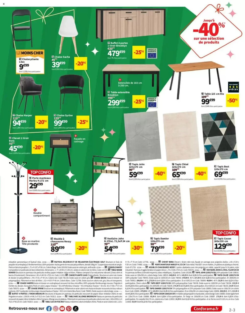 Prospectus promotionnel Conforama valable à partir du 09/12/2025 - Page 3.