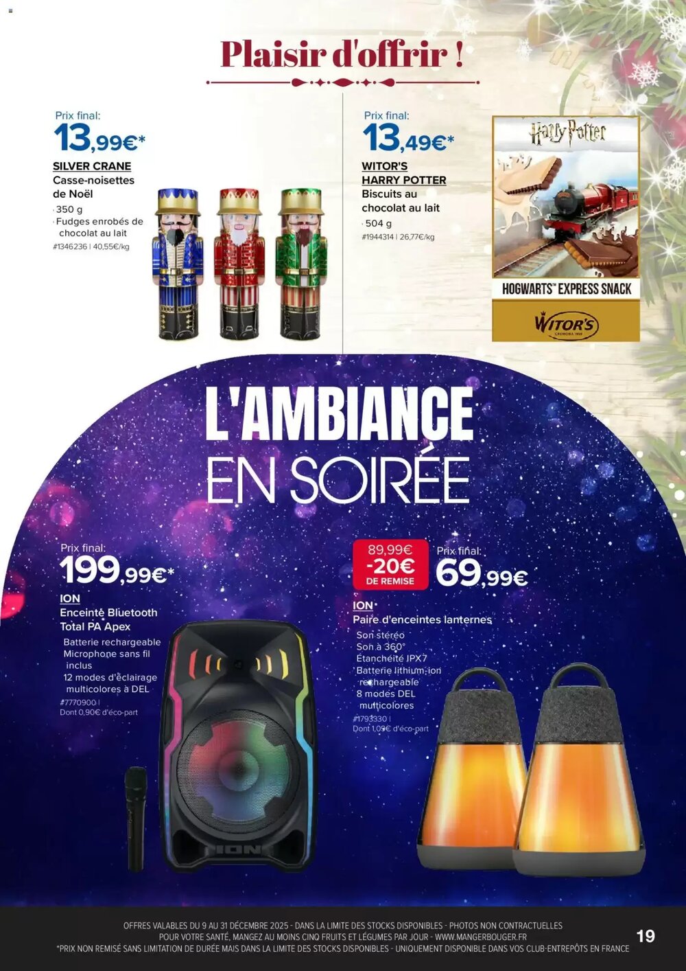 Prospectus promotionnel Costco valable à partir du 09/12/2025 - Page 19.