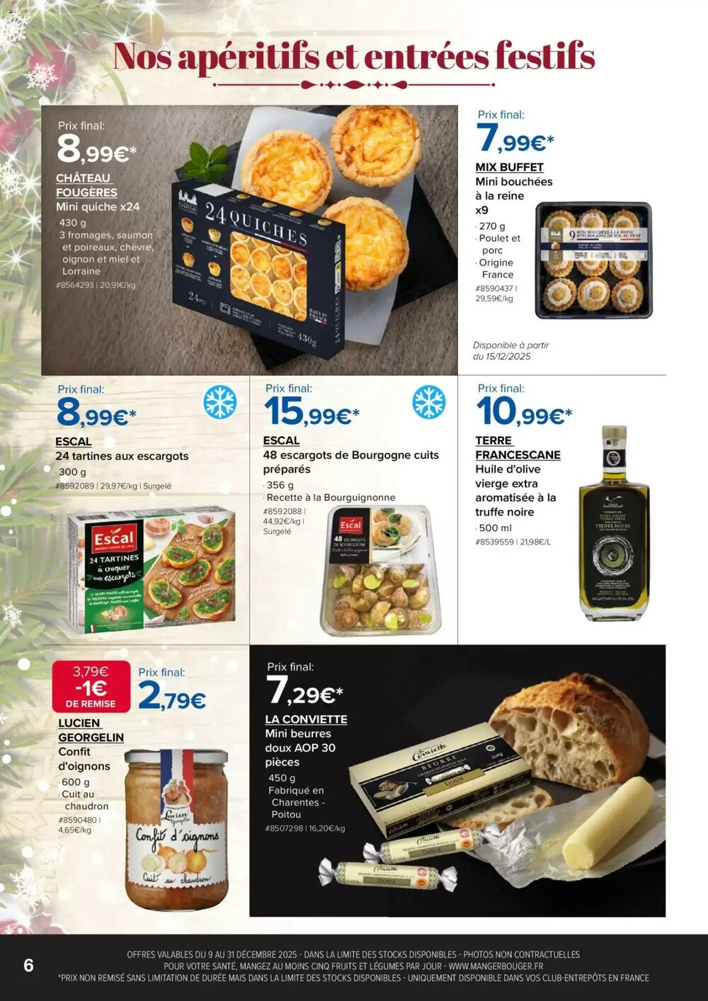 Prospectus promotionnel Costco valable à partir du 09/12/2025 - Page 6.