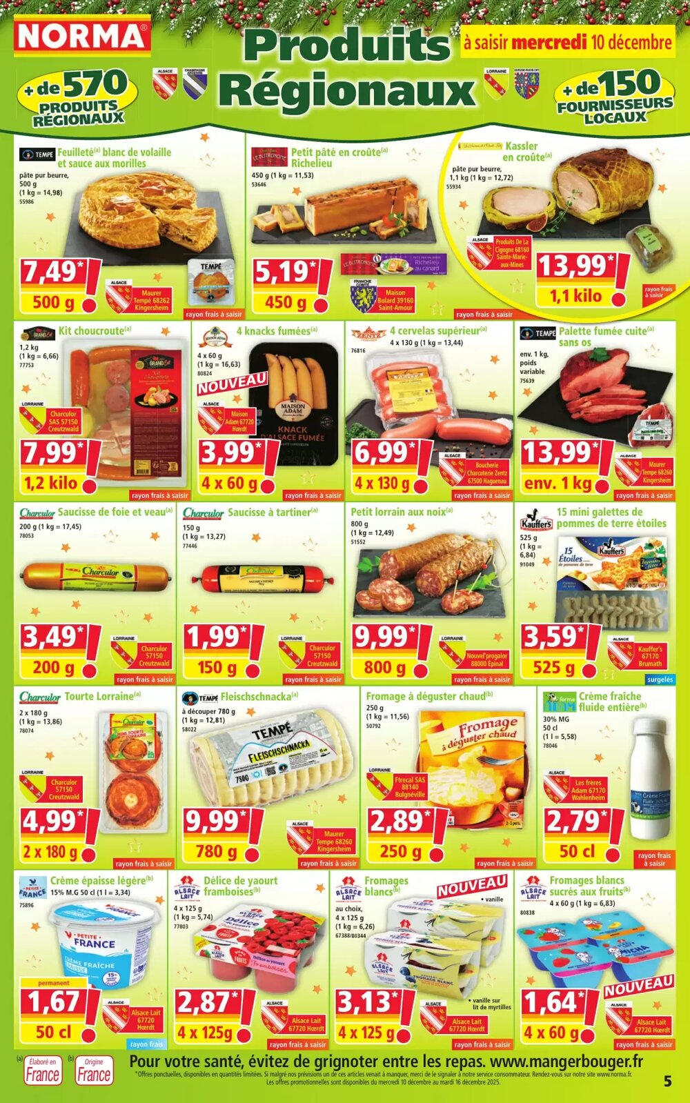 Prospectus promotionnel Norma valable à partir du 10/12/2025 - Page 5.