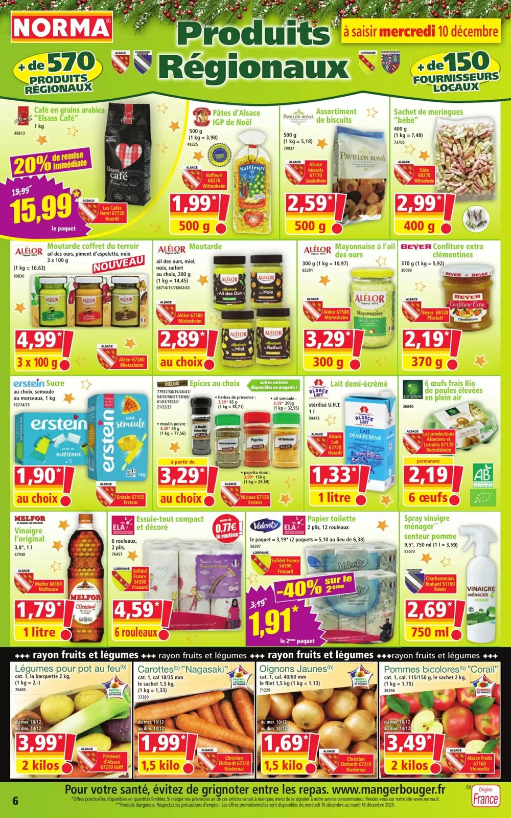Prospectus promotionnel Norma valable à partir du 10/12/2025 - Page 6.