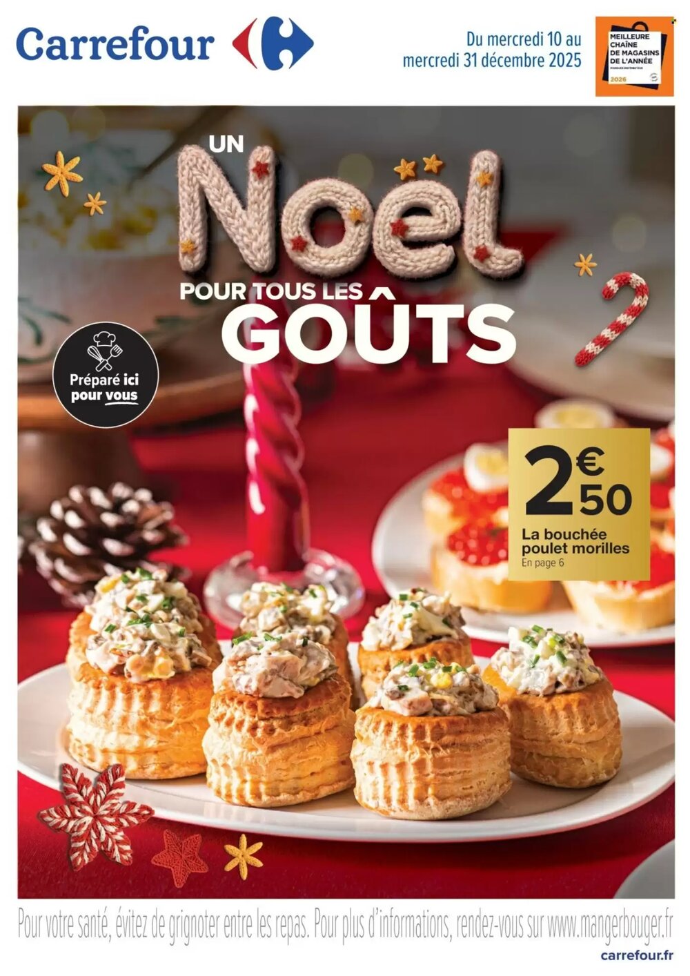 Prospectus promotionnel Carrefour valable à partir du 10/12/2025 - Page 1.