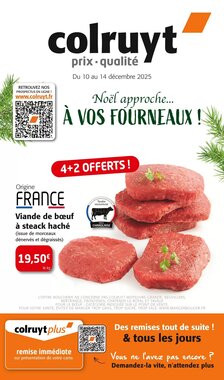 Prospectus promotionnel Colruyt valable à partir du 10/12/2025