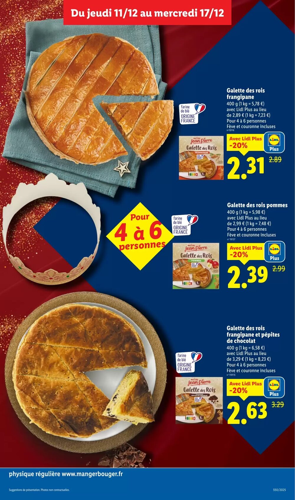 Prospectus promotionnel Lidl valable à partir du 11/12/2025 - Page 13.
