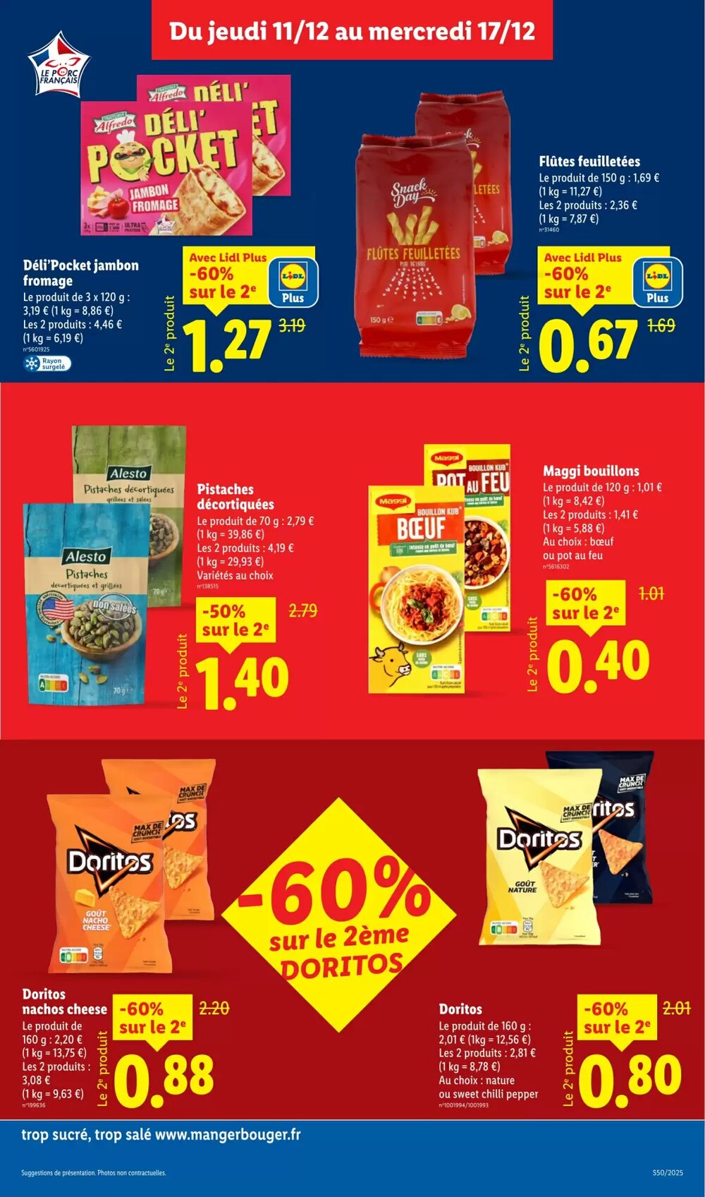 Prospectus promotionnel Lidl valable à partir du 11/12/2025 - Page 15.