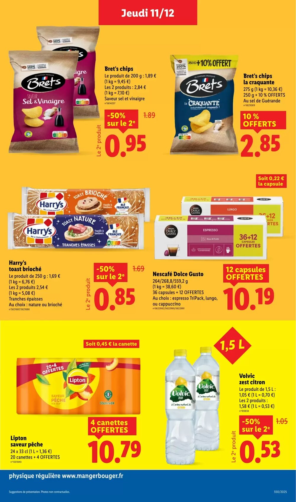 Prospectus promotionnel Lidl valable à partir du 11/12/2025 - Page 19.