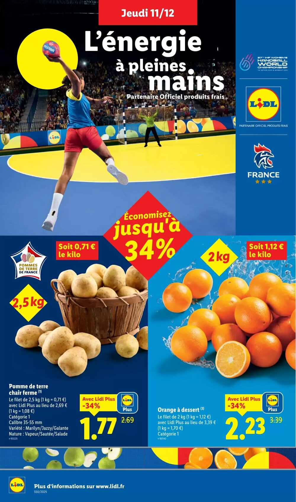 Prospectus promotionnel Lidl valable à partir du 11/12/2025 - Page 2.