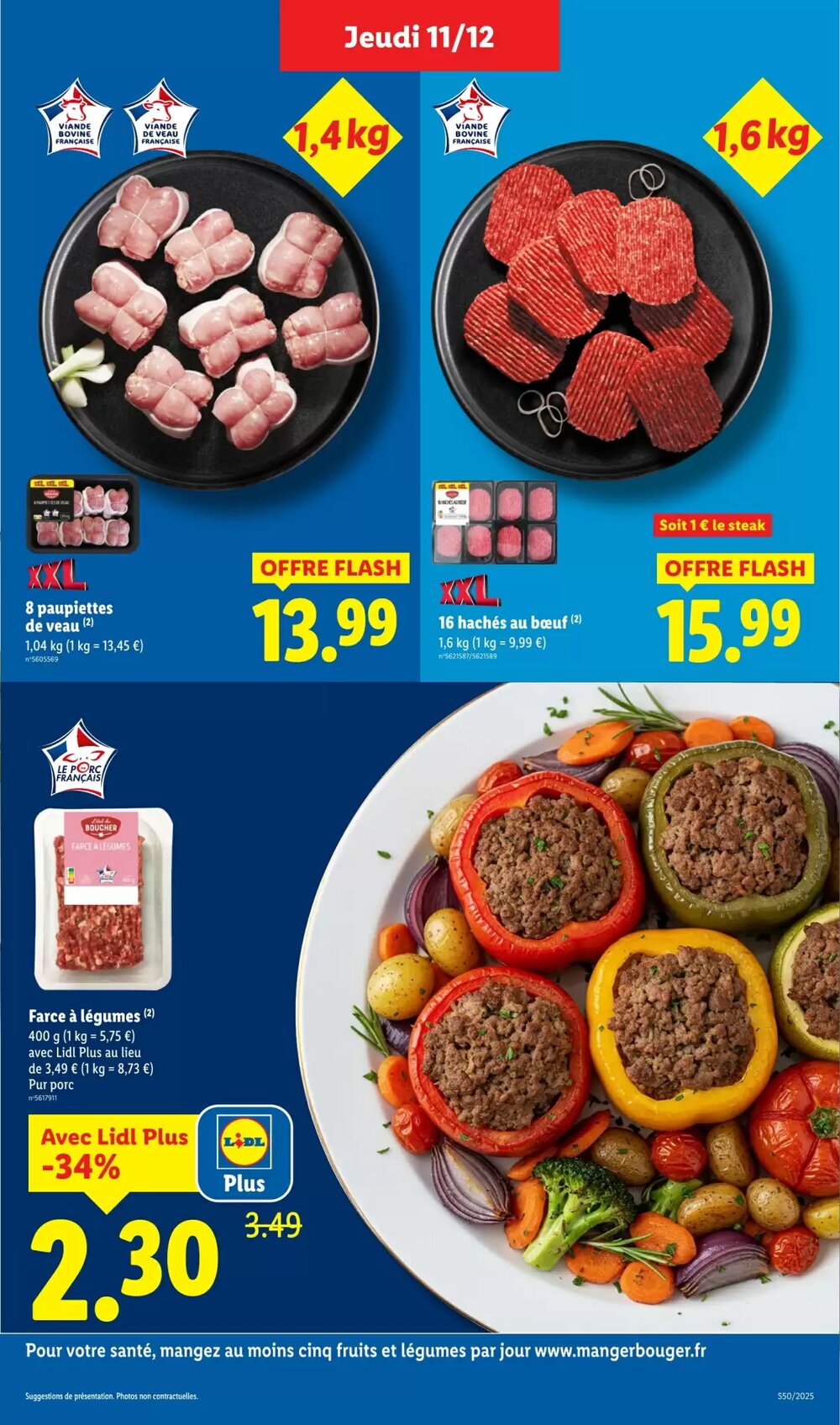 Prospectus promotionnel Lidl valable à partir du 11/12/2025 - Page 9.